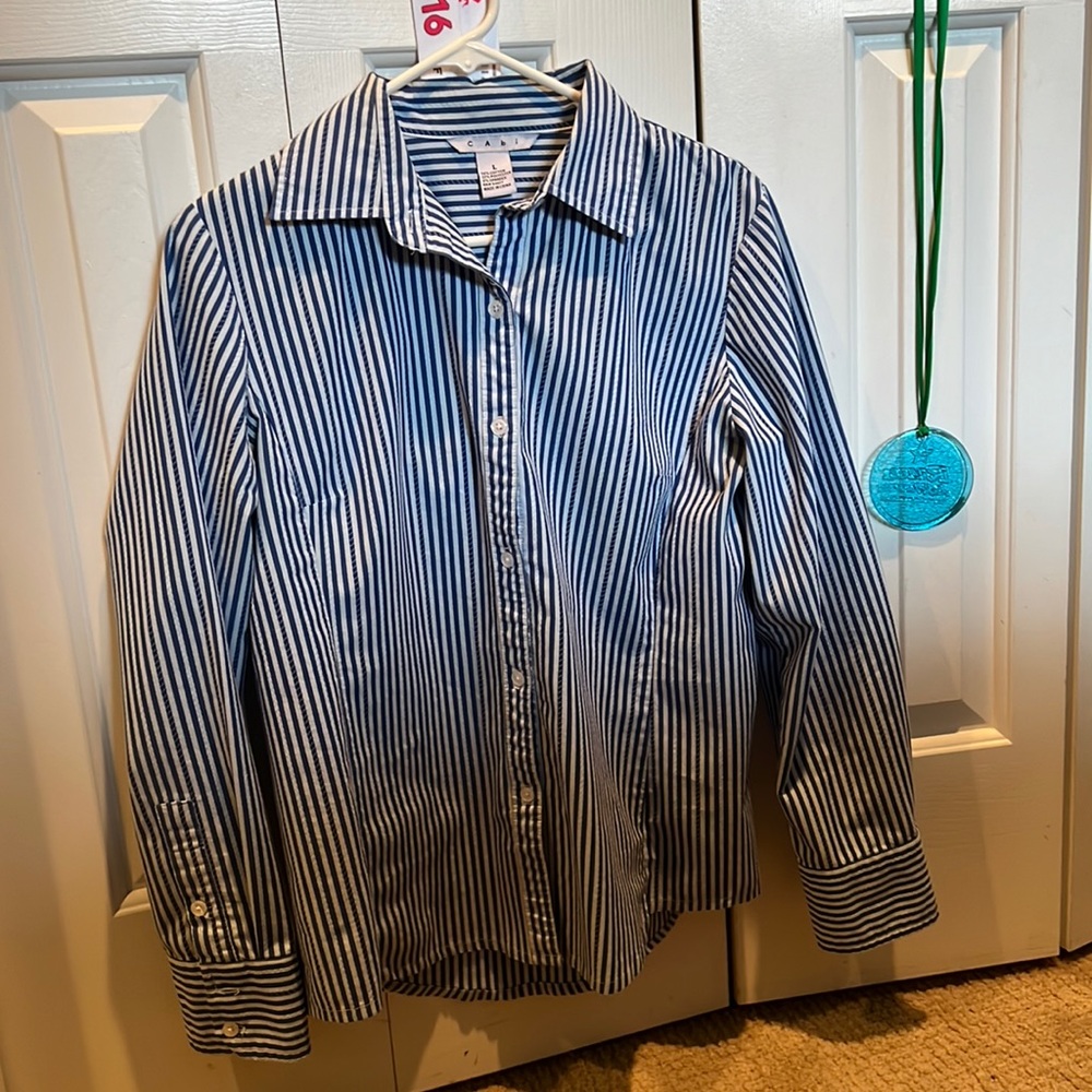 Cabi size large new without tags button down shirt.